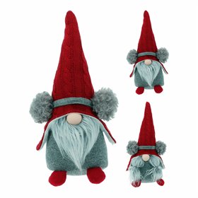 Christmas bauble BASIC & CO Red Gnome 19 X 13 X 39 CM