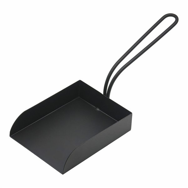 Ash Collector EDM 85744 Black Metal 10 x 3 x 28 cm