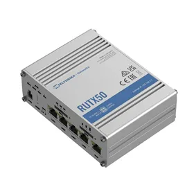 Router Teltonika RUTX50 Black Steel USB USB 2.0 RJ45 Ethernet LAN Wi-Fi 5 GHz