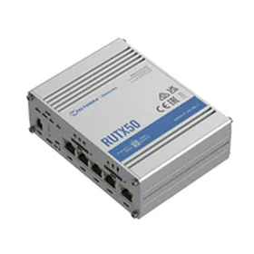 Router Teltonika RUTX50 Black Steel USB USB 2.0 RJ45 Ethernet LAN Wi-Fi 5 GHz
