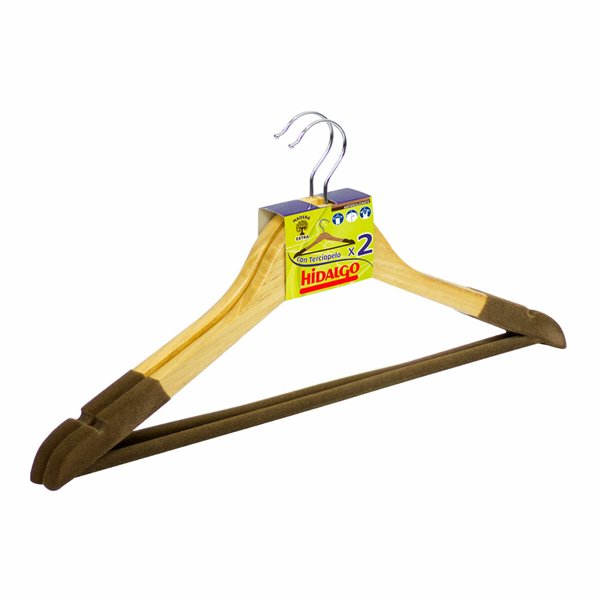 Hangers Hidalgo Wood Natural (2 Units)