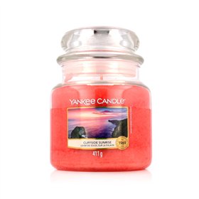 Yankee Candle Classic vidutinio dydžio indelio žvakės su kvapiąja žvake „Cliffside Sunrise“ 411 g