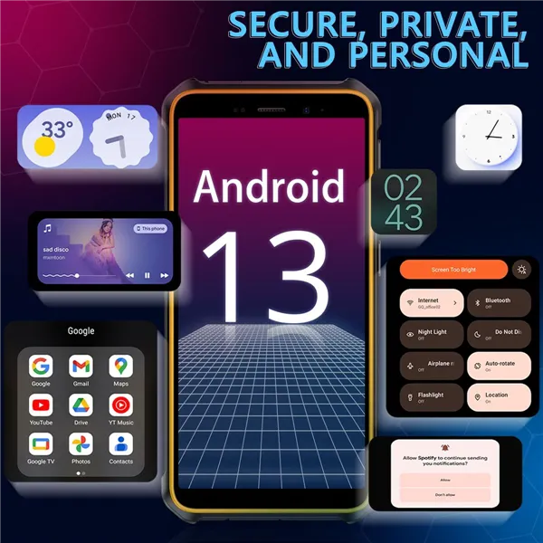 Smartphone Ulefone ARMOR 33 12 GB RAM 512 GB Black