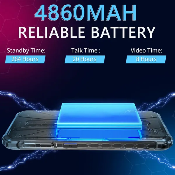 Smartphone Ulefone ARMOR 33 12 GB RAM 512 GB Black