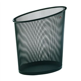 Rubbish Bin Archivo 2000 MESHCORB N Black Steel 18 L
