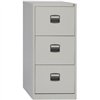 File Cupboard Bisley 3 drawers Grey A4 Metal Steel 102 x 41 x 40 cm