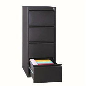 File Cupboard Bisley Black A4 132 x 46 x 62 cm