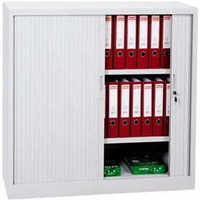 File Cupboard Bisley Grey 105 x 102 x 45 cm