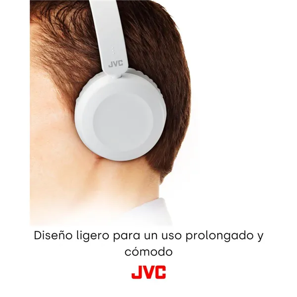 Headphones with Microphone JVC HA-S31M-W White