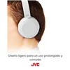 Headphones with Microphone JVC HA-S31M-W White