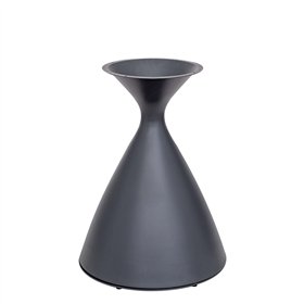 Base Nadia Table Graphite Aluminium 56 x 56 x 75 cm