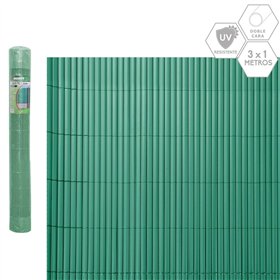 Garden Fence Green PVC 1 x 300 x 100 cm
