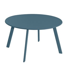 Table Marzia Steel Blue Steel 70 x 70 x 40 cm