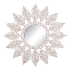 Wall mirror White 90 x 1,75 x 90 cm