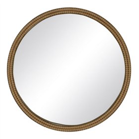 Wall mirror Natural 60 x 2 x 60 cm