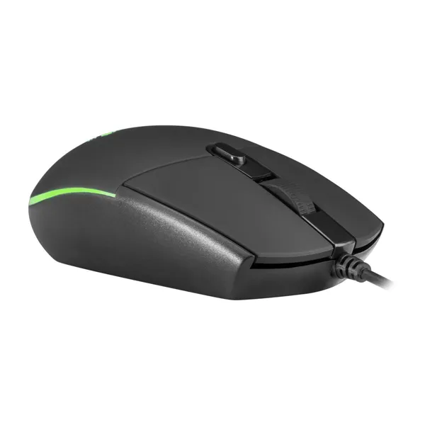 Keyboard with Gaming Mouse Mars Gaming MCPTKLES Black Spanish Qwerty