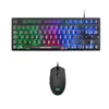 Keyboard with Gaming Mouse Mars Gaming MCPTKLES Black Spanish Qwerty