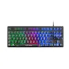 Keyboard with Gaming Mouse Mars Gaming MCPTKLES Black Spanish Qwerty