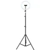 Selfie Ring Light iggual IGG317242 Tripod Ø 25 cm