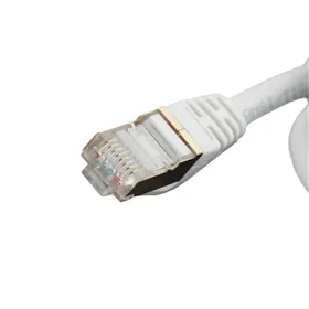 FTP Category 7 Rigid Network Cable iggual IGG318621 White 10 m