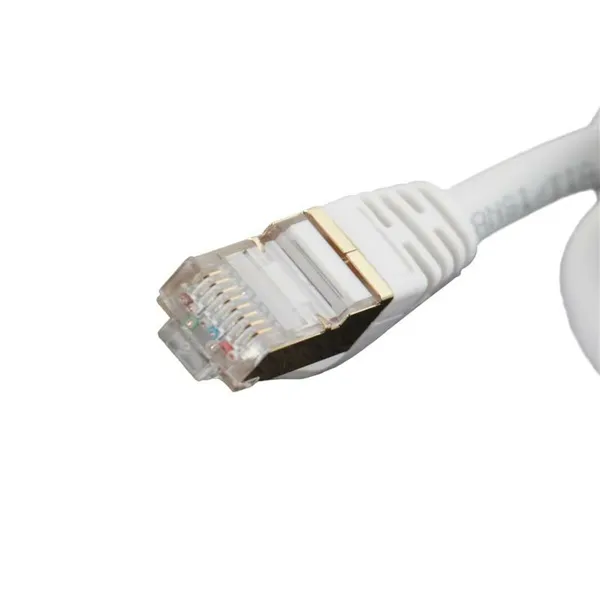 FTP Category 7 Rigid Network Cable iggual IGG318621 White 10 m