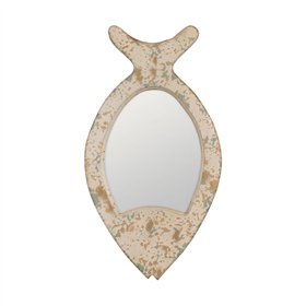 Wall mirror White