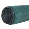 Shade netting Springos SN0037 185 g/m2 1.5x50m 200 cable ties green