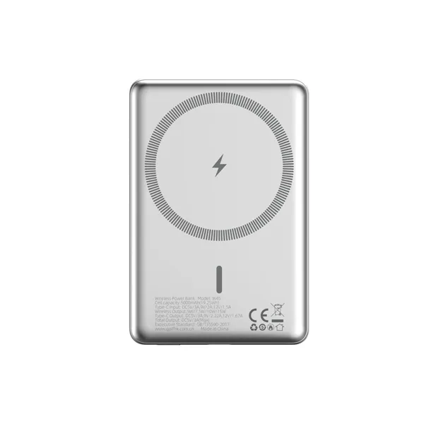 Powerbank DCU DCU 5K MAGSAFE Silver 5000 mAh