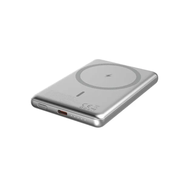 Powerbank DCU DCU 5K MAGSAFE Silver 5000 mAh