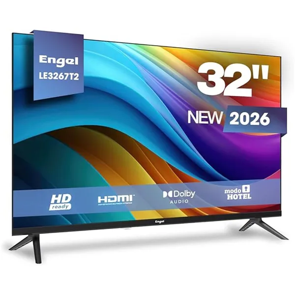 Smart TV Engel LE3267T2 HD HD Ready 32" LED 180 cd/m² DVB-S2