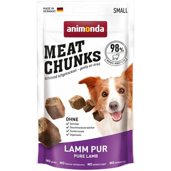 Dog Snack Animonda Meat Chunks Lamb Lamb 60 g