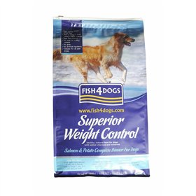 Fodder FISH4DOGS Superior Senior S Salmon Salmon 1,5 Kg