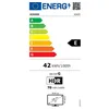Hisense Smart TV 43 inch 4K Ultra HD 43A6S HDMI black