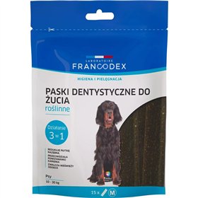 Dog Snack Francodex Dental Strips M Vegetables 352,5 g