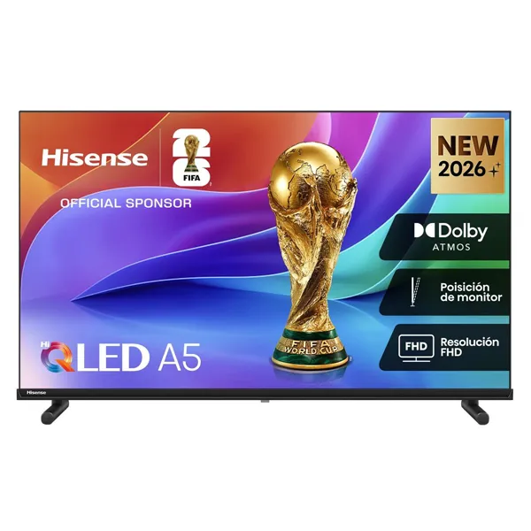 Hisense Smart TV 40A5S 40 inch Full HD QLED HDMI black
