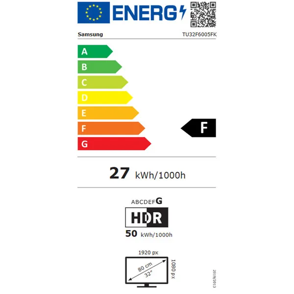 Smart TV Samsung TU32F6005FKXSP