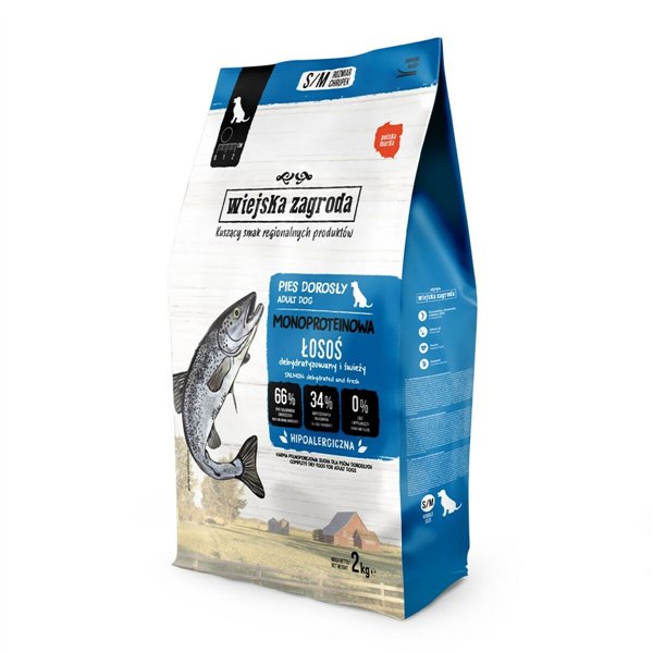 Fodder WIEJSKA ZAGRODA Monoprotein Salmon Salmon 2 Kg
