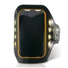 Sports Bracelet with LED KSIX 4" Black Neoprene
