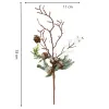 Christmas Artificial Branch Decoration for Wreath 33 cm