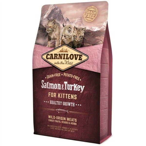 Fodder Carnilove Salmon Turkey 6 Kg