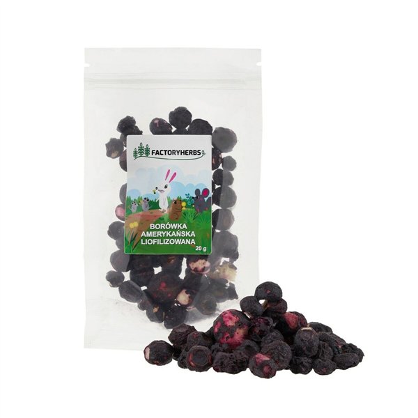 Rabbit Food Factoryherbs Freeze-dried blueberries Fruits Chichilla Guinea pig Hamster Rat Mouse Rodents Birds