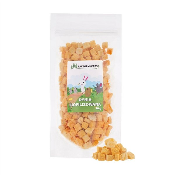 Rabbit Food Factoryherbs Freeze-dried pumpkin Vegetables Chichilla Guinea pig Hamster Rat Mouse Rodents Birds