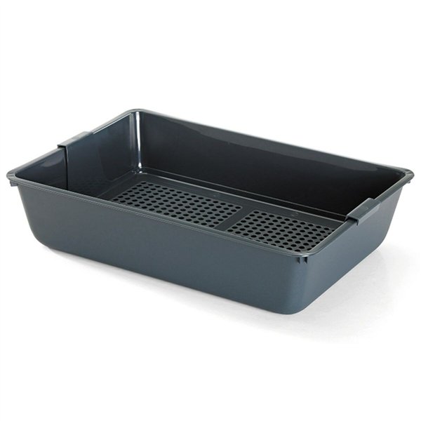 Cat Litter Box Savic Grey Plastic