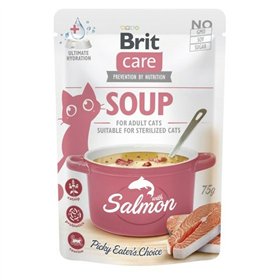 Snack for Cats Brit Care Soup Fish