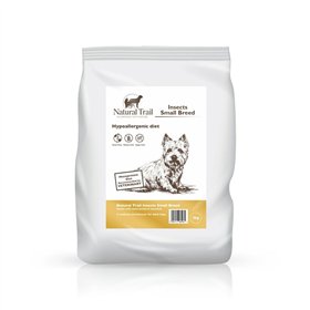 Fodder NATURAL TRAIL Insect Small Breed Dieta Hipoalergénica 1,5 Kg