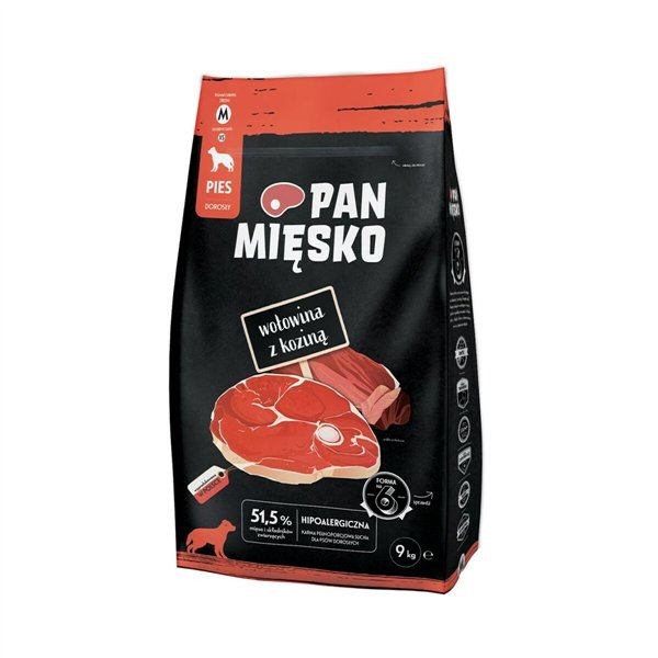 Fodder PAN MIĘSKO Veal 9 kg