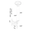 TV Mount Neomounts FPMA-C200 10" 40" 20 kg