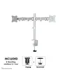 TV Mount Neomounts NM-D135DSILVER 10" 27" 8 kg