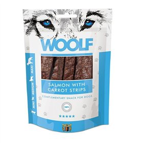 Dog Snack Woolf Salmon with carrot strips Salmon 100 g