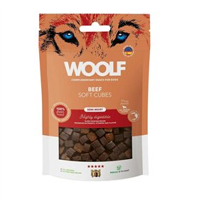 Dog Snack Woolf Soft Cubes Beef Beef 100 g